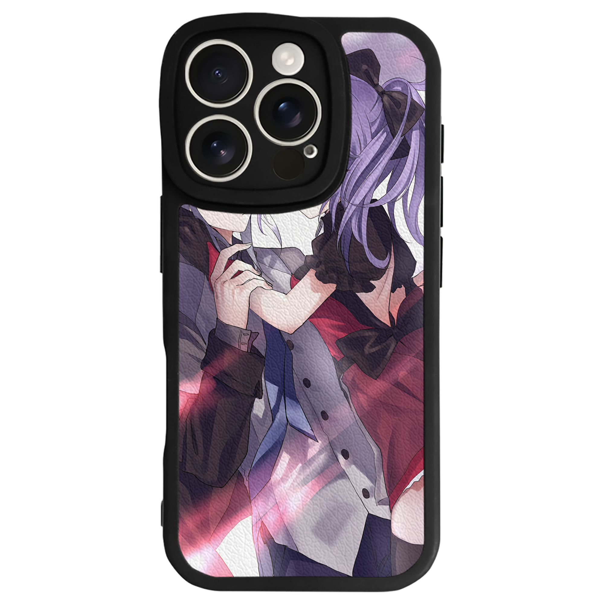 （画像用） 遊☆戯☆王 Yu-Gi-Oh! 【iPhone 16シリーズ対応】シリコンスマホケース（レザー調） 材質：シリコン